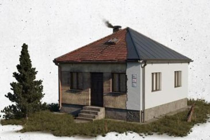 Dom pred a po rekonštrukcii
